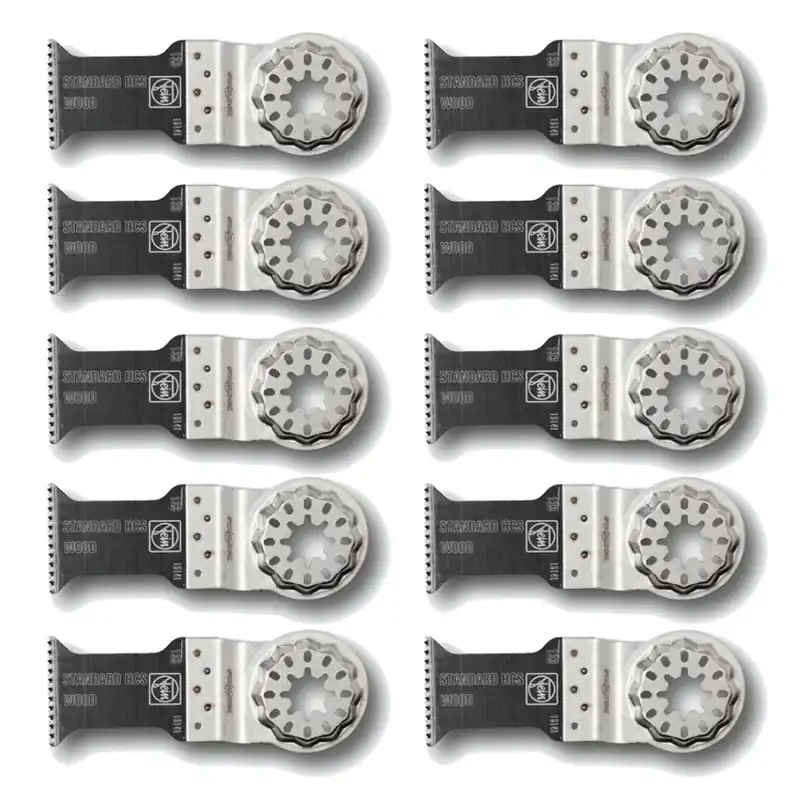 Fein Accessoires 63502133240 Lames de scie E-Cut Standard bois 35x50 SL pour Fein FMM Multimaster 10 pièces