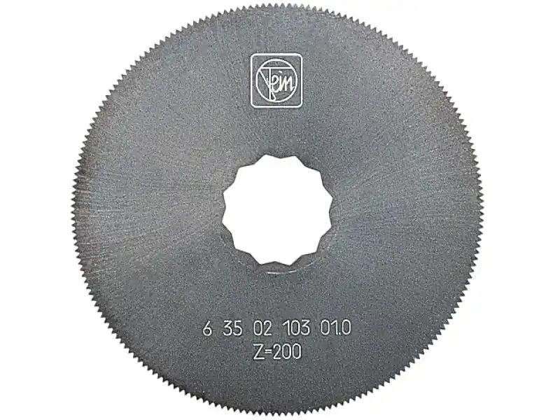 Fein Accessoires 63502103010 Lames de scie circulaire HSS 1mm d‘épaisseur 80mm pour Fein FSC Supercut 2 pièces