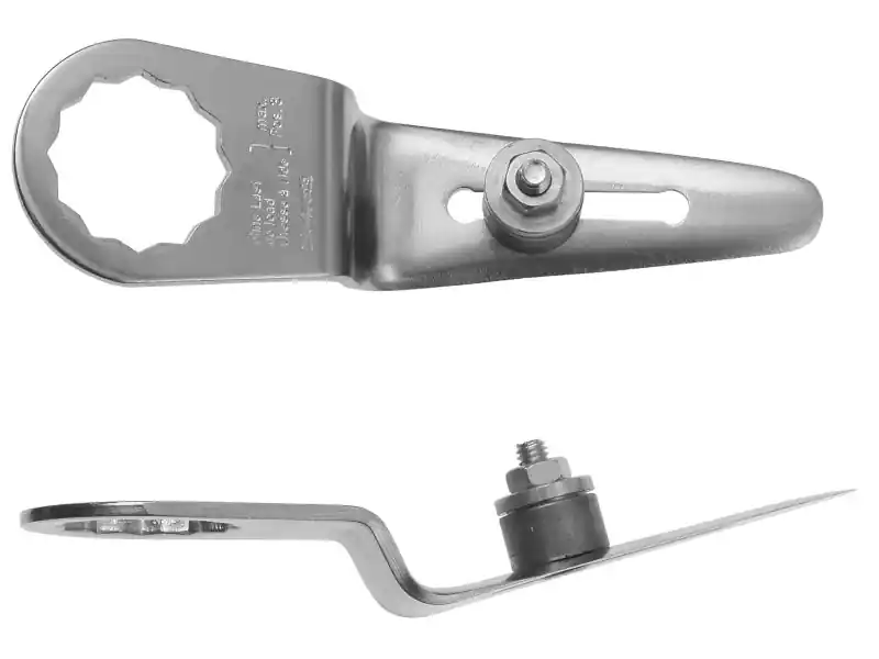 Fein Accessoires 63903143013 Couteau droit 100mm pour Fein FSC Supercut 2 pièces