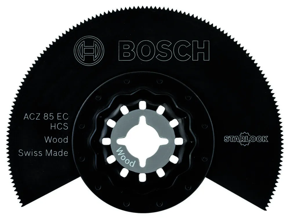 Bosch Bleu Accessoires 2608661643 ACZ 85 EC HCS lame de scie segmentée SL Bois 85 mm