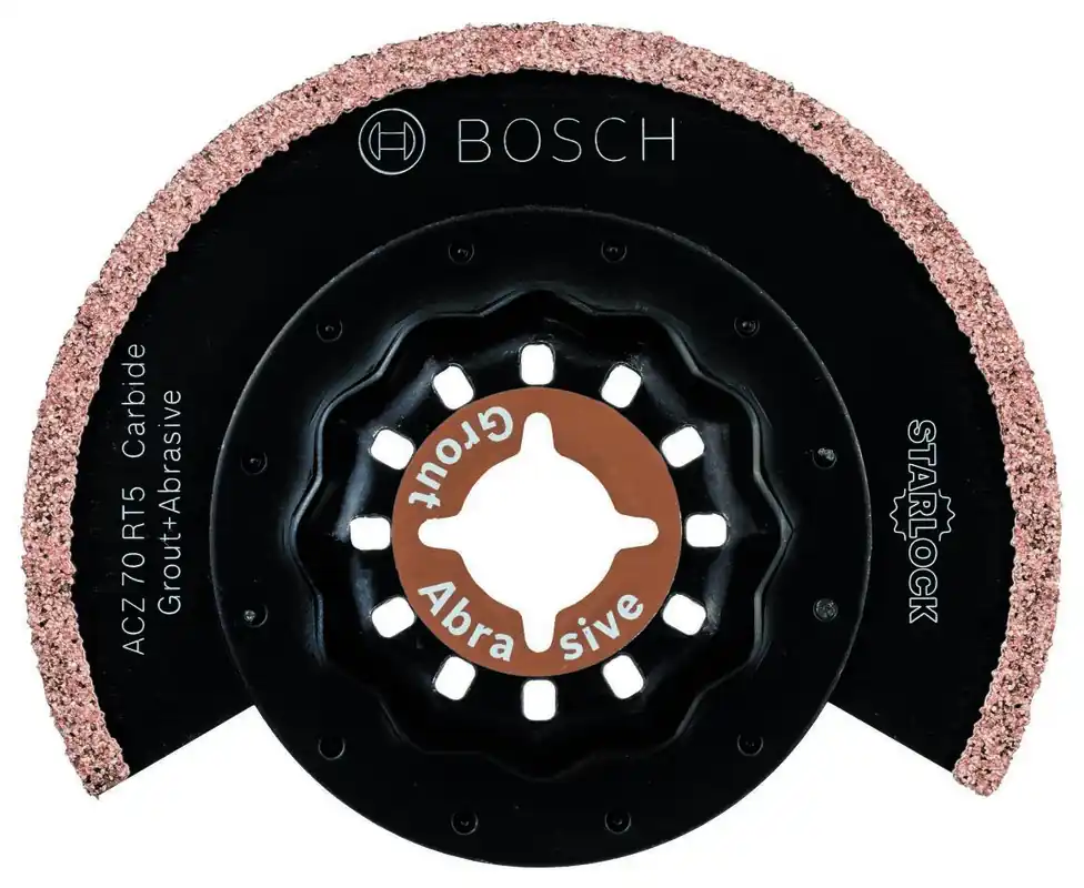 Bosch Bleu Accessoires 2608661692 Lame de scie à segment étroite en carbure -RIFF ACZ 70 RT5 70 mm