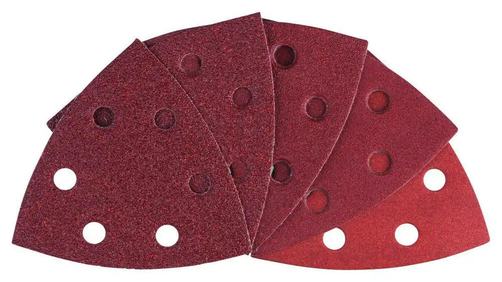 Bosch Bleu Accessoires 2608607540 Jeu de feuilles abrasives de 10 pièces Grain 60 / 80 / 100 / 120 / 180