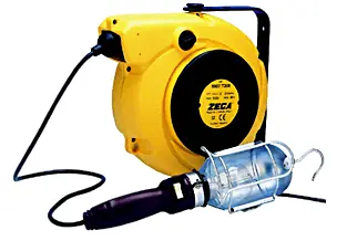 Zeca 10000568 5907/T306 Enrouleur de câble à ressort avec feu de circulation, mais sans transformateur