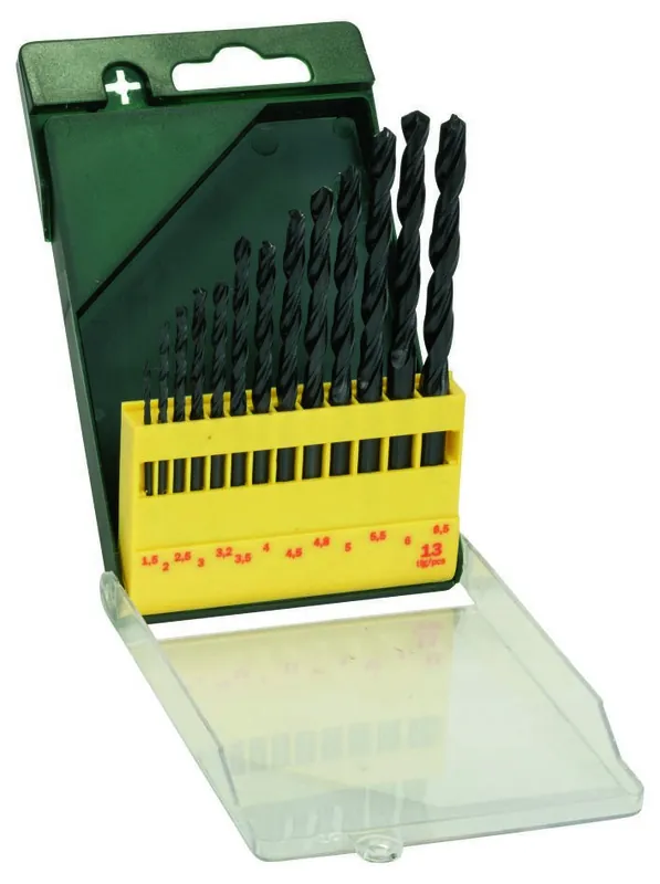Bosch Vert Accessoires 2607019441 Jeu de mèches à métaux HSS-R Promoline 13 pièces