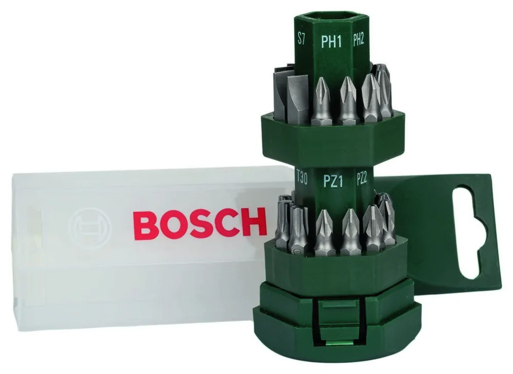 Bosch Vert Accessoires 2607019503 Jeu d‘embouts "Big-Bit" 25 pièces