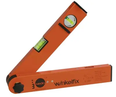 Nedo 500101 Winkelfix Shorty 305 mm calculatrice angulaire analogique