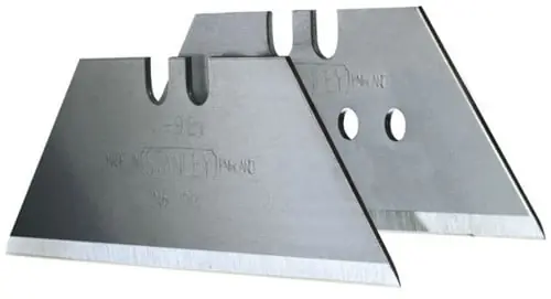 Stanley 0-11-911 Lames de rechange 1991 sans trous - 5 pcs/carte