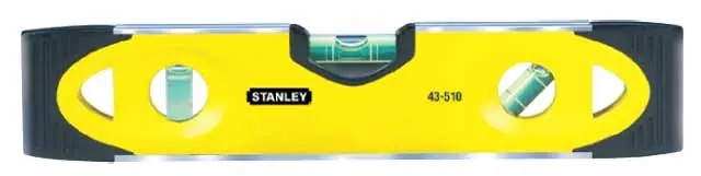 Stanley 0-43-511 Niveau 23 cm TORPEDO bi-matière magnétique
