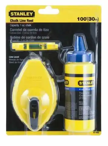 Stanley 0-47-443 Cordeau traceur 30m Kit