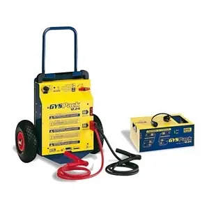 Gys 5192026452 Gyspack Pro 12.24 Booster de batterie professionnel, 230 V, 2x12 V, 20 A