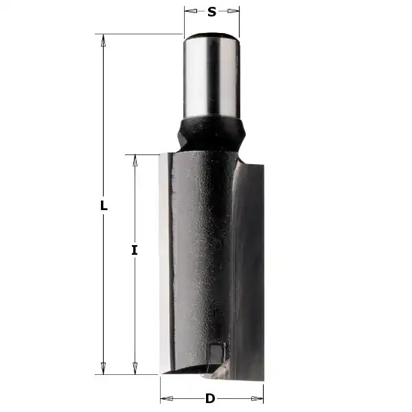 CMT 113.190.11 19 mm Fraise à défoncer, tige 12 mm