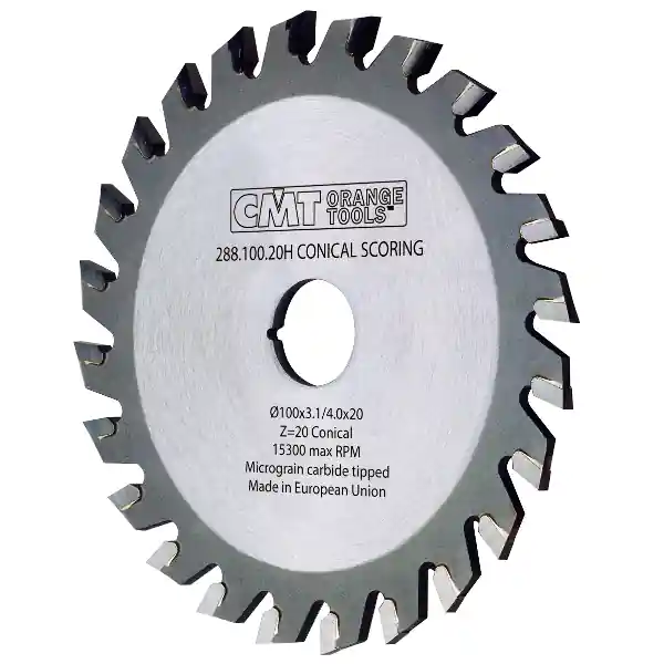CMT 288.180.36M Lame inciseuse avec dents coniques 180 x 30 x 36D
