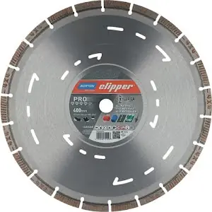 Norton Clipper 70184602095 Pro 4 x 4 Explorer Lame de scie diamantée 400 x 25,4 mm