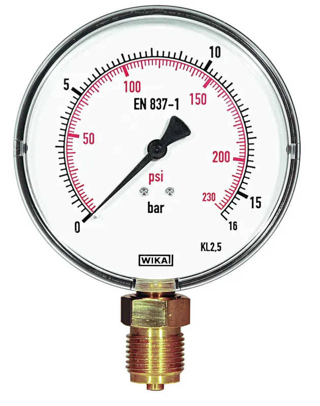 Rems 115045 Manomètre avec échelle fine pour pompe Push-off