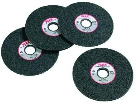 Flex-tools Accessoires 313432 Disque abrasif compact 152 x 6 x 25 doux