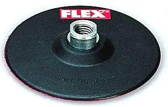 Flex-tools Accessoires 231983 Tampon élastique à dos velcro 125 mm M14