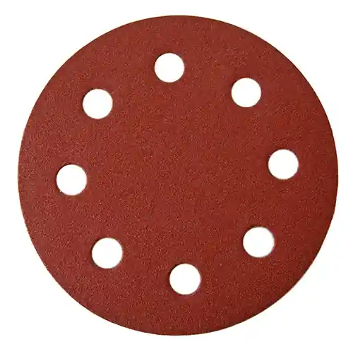Rokamat 61200 Papier de verre rond 230 mm, P 60, paquet de 6