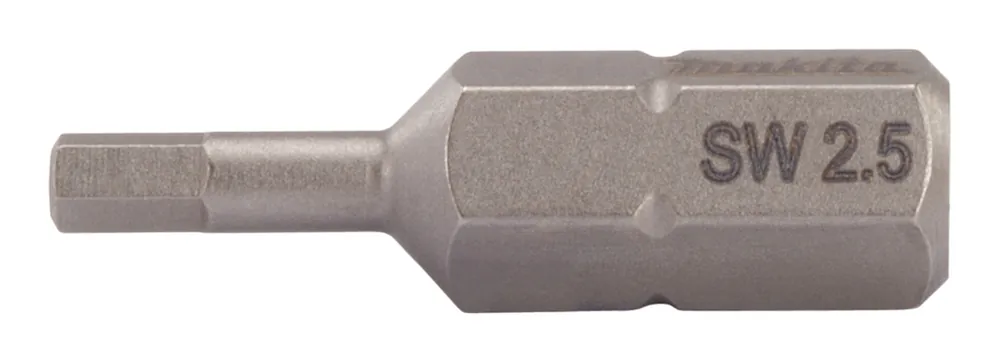 Makita Accessoires P-53665 Embout de vis allen 2,5x25 mm 2 pcs.