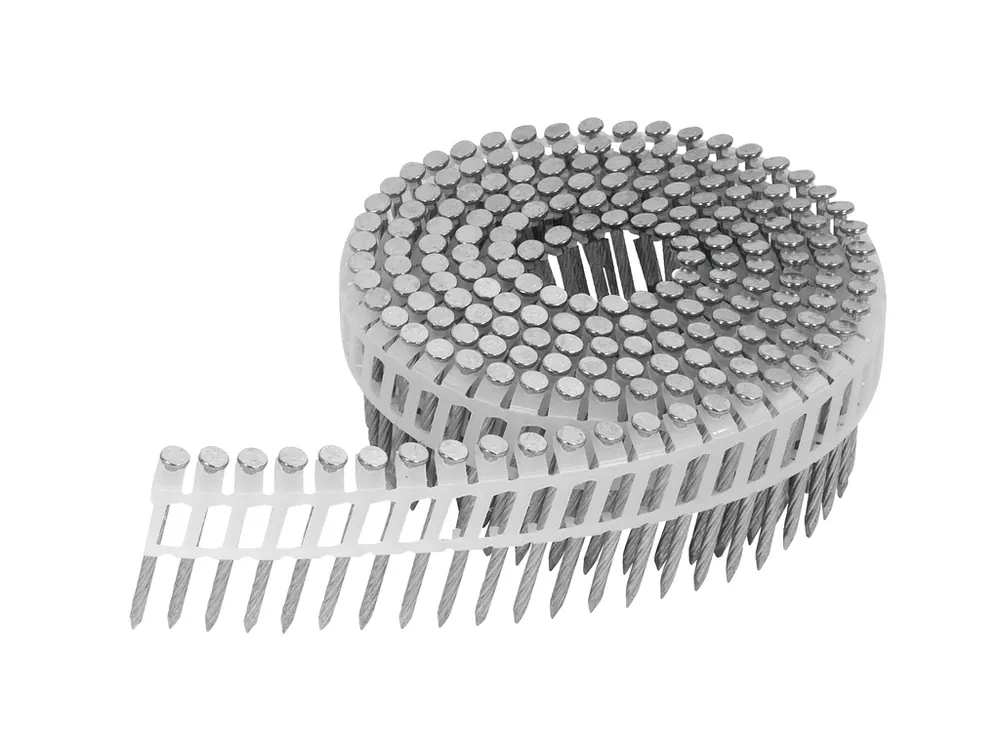 Makita Accessoires F-33713 Clou en rouleau Bois sur acier vissé Galvanisé 2.52 x 32 mm pour makita AN610 Construction Tacker