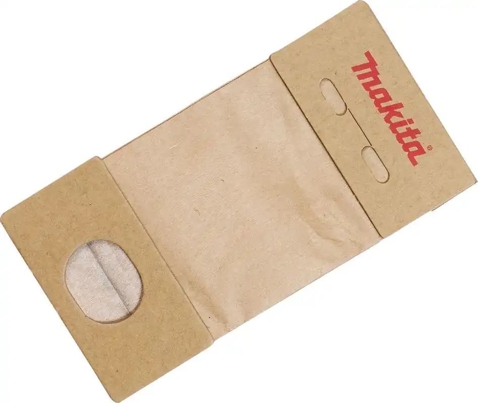 Makita Accessoires 193712-3 Sac à poussière "papier" 5 pcs. BO4553/BO4554/BO4555/BO4556/BO4557/BO4561/BO4565/BO5010/BO5012