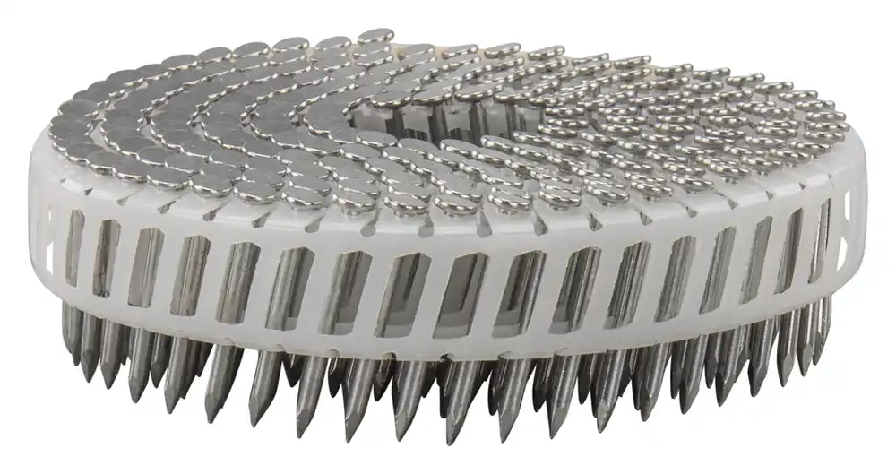 Makita Accessoires F-33665 Clou en rouleau pour bois sur pierre galvanisé lisse 2.52 x 32 mm pour Makita AN610