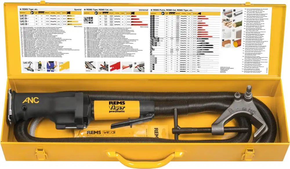 Rems 560022 Scie alternative pneumatique Tiger ANC