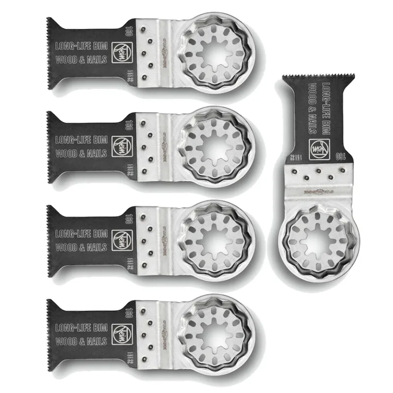 Fein Accessoires 63502160230 Lame de scie longue durée E-Cut Bi-Metal SL 35 x 50 5 packs