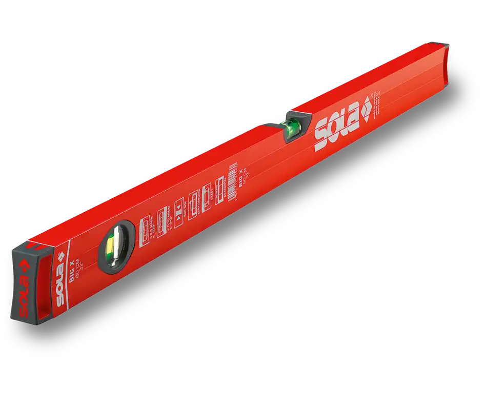 Sola 01370801 BIGX60 niveau à bulle aluminium X profil 60 cm (2 flacons)