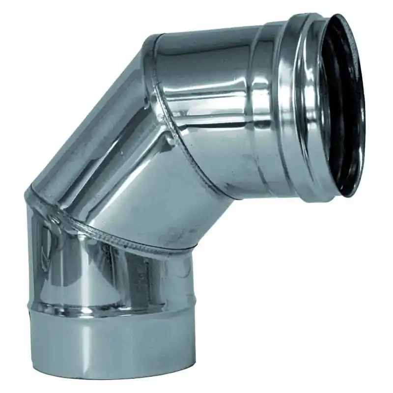 Master Accessoires 4.013.248 Coude de combustion 90° 200 mm Connectable