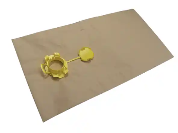 Ghibli Accessoires 6830030 Sacs filtrants pour poussières fines avec vanne d‘arrêt 19 ltr. SP9 AS12 AS400 AS59 10 pièces