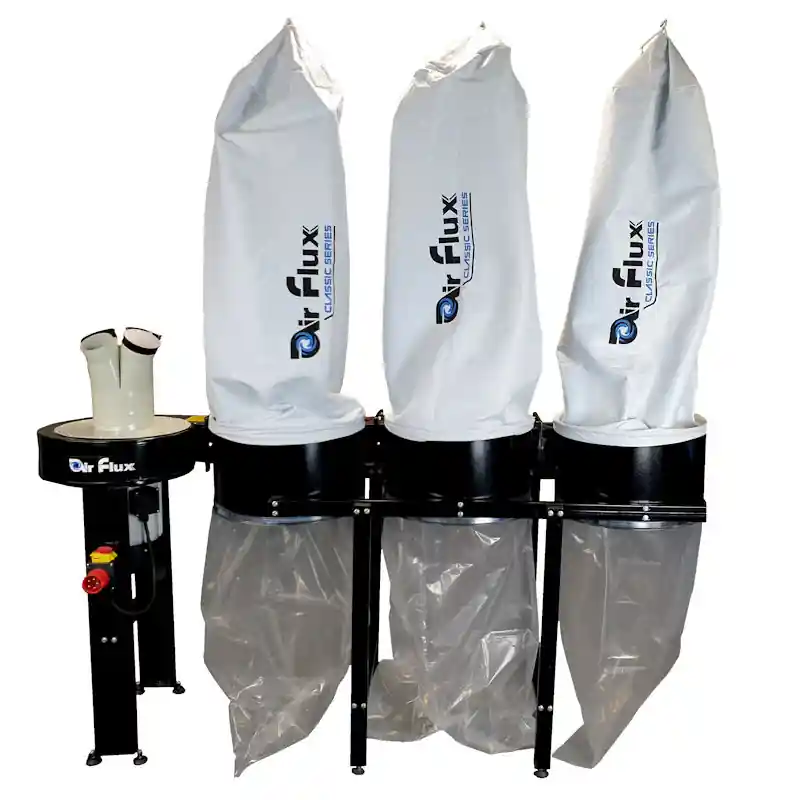 AirFlux AF-5000-3 400V Dépoussiéreur Dusty