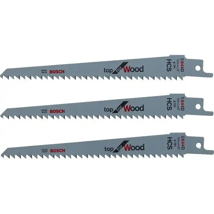 Bosch Jardin Accessoires F016800303 Jeu de lames de scie 3 pièces pour scie de jardin Bosch KEO