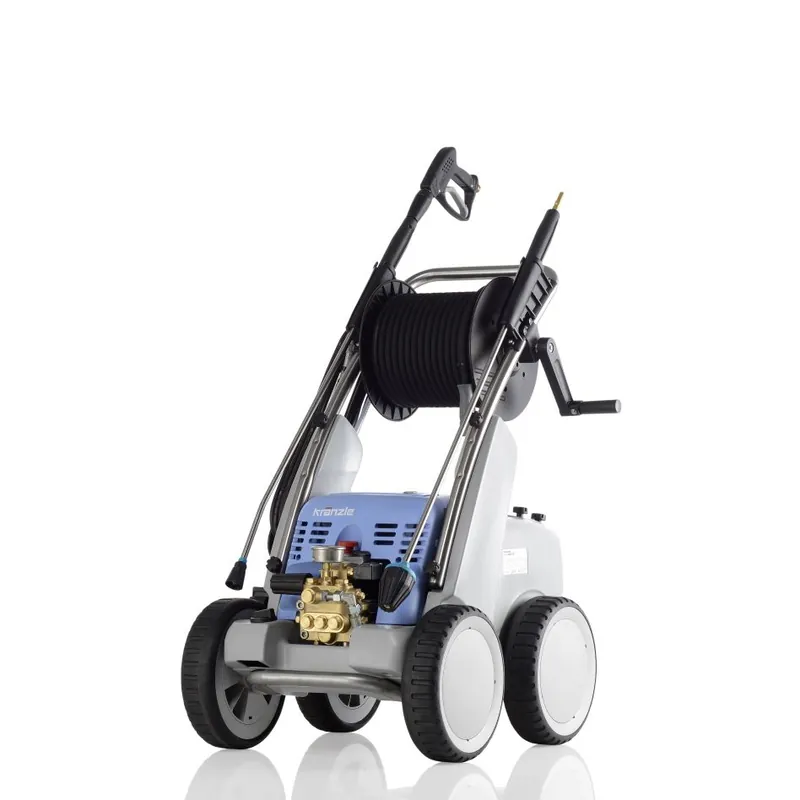 Kränzle 61209.0 Nettoyeur à eau froide Quadro 1000 TST avec cadre en acier inoxydable + buse rotative