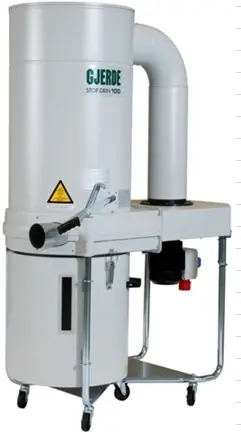 Gjerde 1991610 Dust-Drin 100 extraction 400 Volt pour les espaces "fermés".