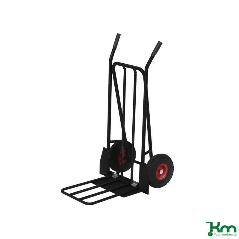Tretal 207.030 Chariot en acier tubulaire avec pelle pliante Air 250 kg