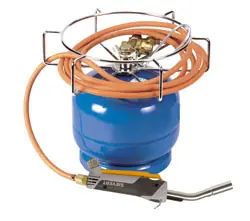 Sievert 334915 set d‘installation avec bouteille 2012 et brûleur cyclone 333501 PROMA