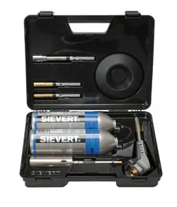 Sievert 215583 Ensemble de brûleurs au propane Metaljet dans une mallette