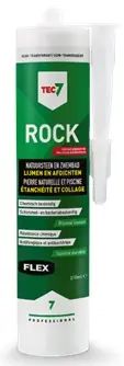 TEC7 539006000 Rock Semi-transparent Scellant et adhésif flexible 310ml