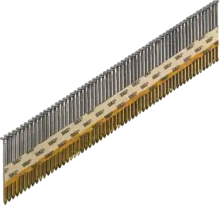 Senco Accessoires GC51AABKR Clou en bande type GC 34° Lisse 2.8 x 50 mm Galvanisé Sencote 2000 Pièces