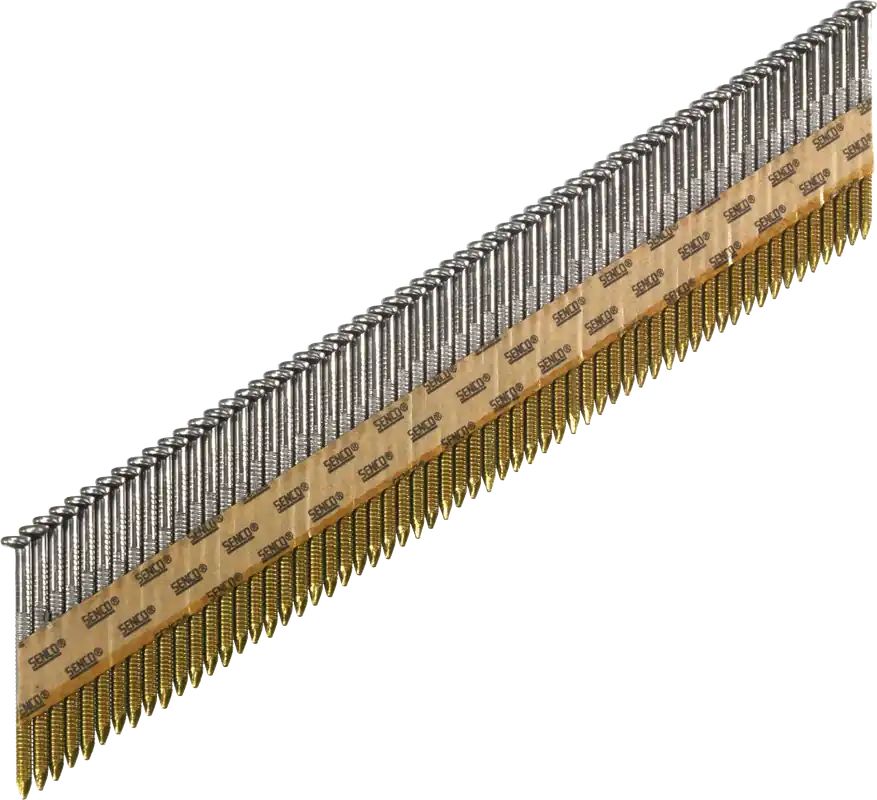 Senco Accessoires GE52APBKR Bande de clouage type GE 34° anneau 2.8 x 55 mm clair Sencote 2000 pièces