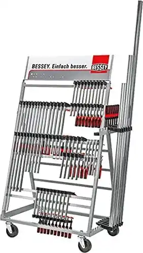 Bessey ZW2-A99 Chariot pour presses à vis (complet)