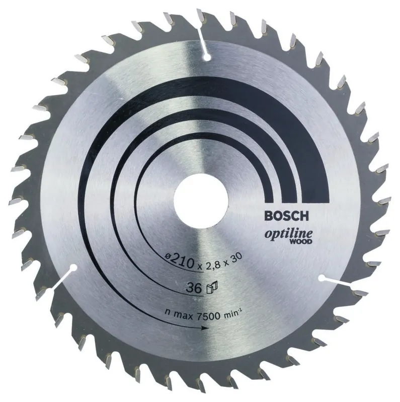 Bosch Bleu Accessoires 2608640622 Lame de scie circulaire 210 x 30 x 36T bois Optiline