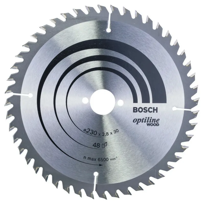 Bosch Bleu Accessoires 2608640629 Lame de scie circulaire 230 x 30 x 48T bois Optiline