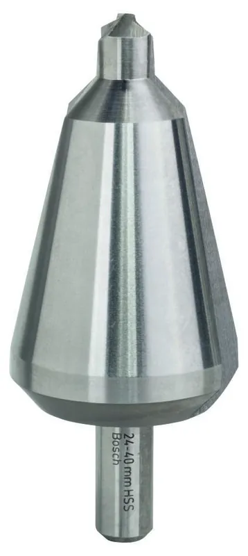 Bosch Bleu Accessoires 2608597516 Foret à plaque HSS 24-40 mm à queue cylindrique