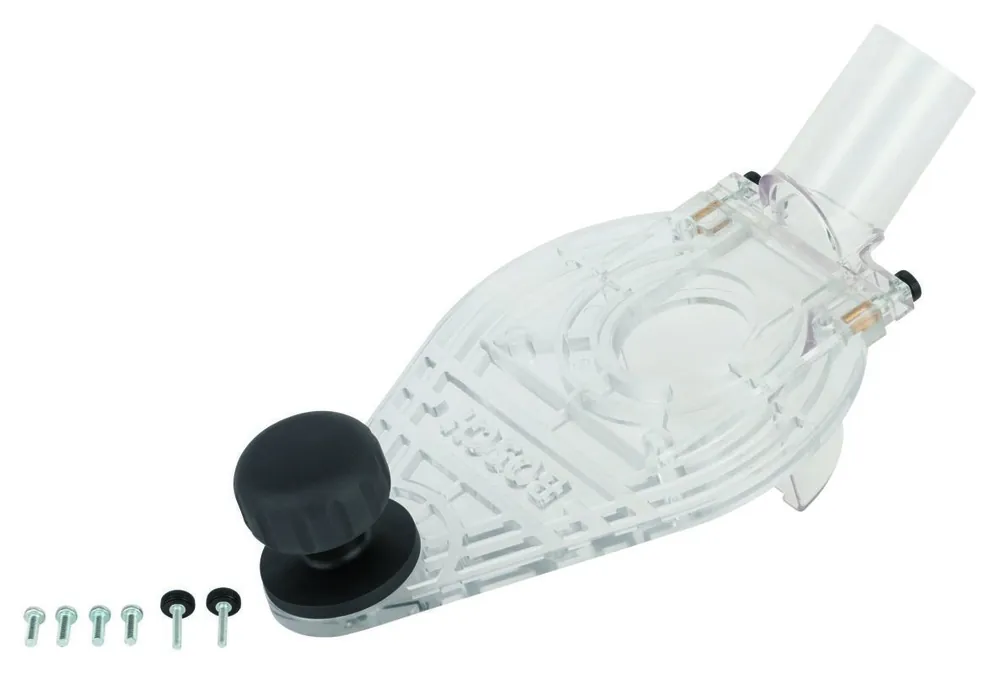 Bosch Bleu Accessoires 2608000335 Embase avec poignée et aspiration GKF600