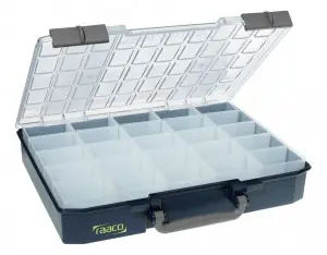 Raaco 136327 Carry-Lite 80 5x10-25 mallette d‘assortiment avec 25 plateaux