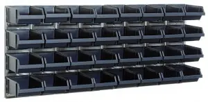 Raaco 181211 2 panneaux muraux avec 32 plateaux