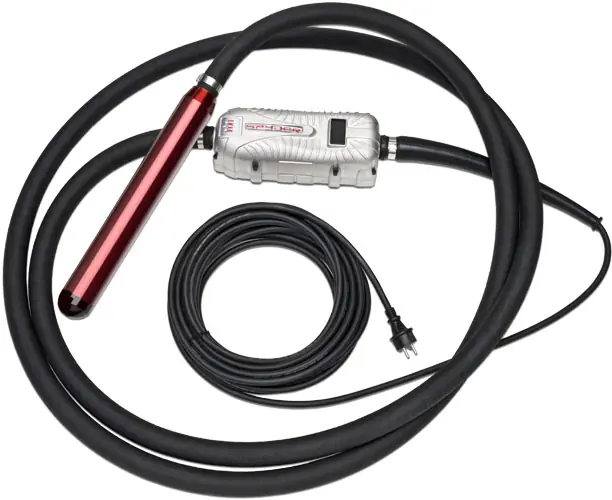 Enar 281201 Aiguille vibrante Spyder-Pro 38 avec inverseur intégré