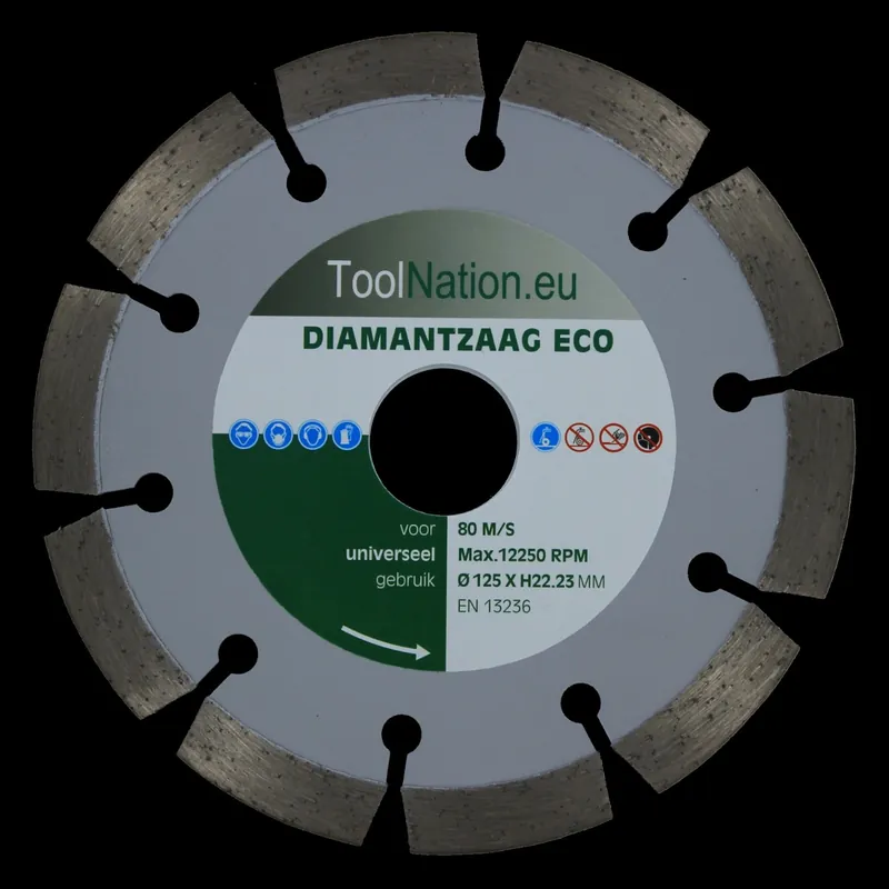 Toolnation NSUE1253TN Scie à diamant 125mm ECO