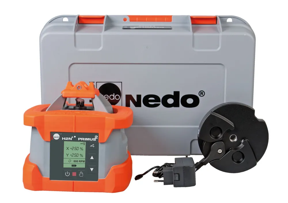 Nedo 472033 Primus2 H2N+ Laser de descente + contrôle de l‘inclinaison !